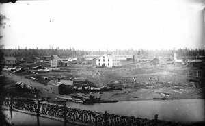 Two Harbors - showing construction of the ore docks photo courtesy of collections.mnhs.org/