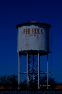 red rock water tower july 2013