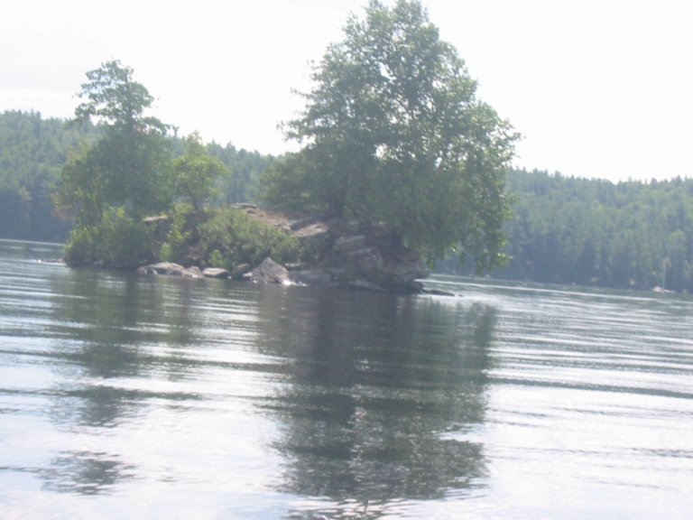 off the shore of Calabogie Lake