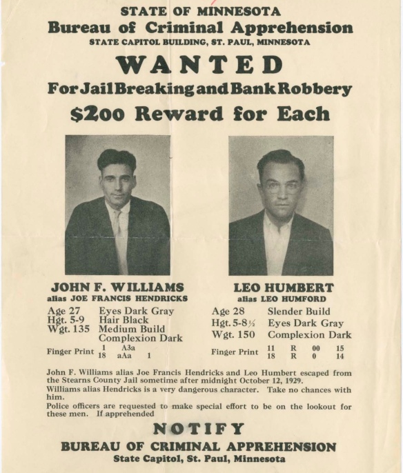 humbert and williams wanted poster