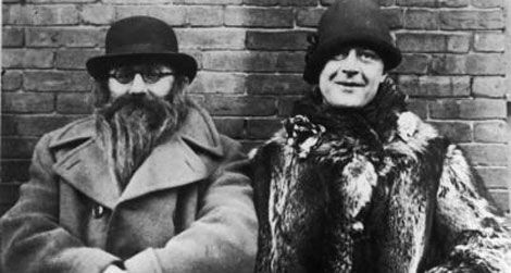 Izzy Einstein & Moe Smith in one of their famous disguises - they used them to catch unsuspecting violators of the Volstead Act during prohibition. They were both dismissed from the Bureau of Prohibition in 1925 even though they had racked up thousands of arrests with their methods.