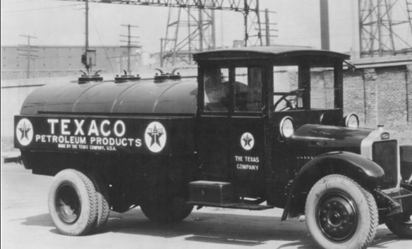 Texaco truck circa 1926