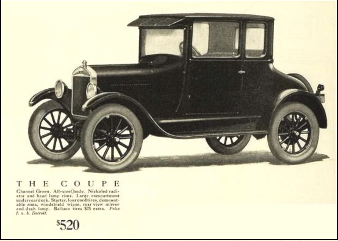 1926 Ford Model T coupe