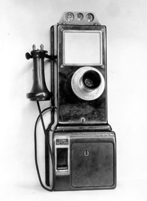 1927 Public Pay Phone