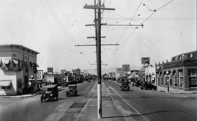 van nuys blvd 1926 courtesy ciclavalley.org
