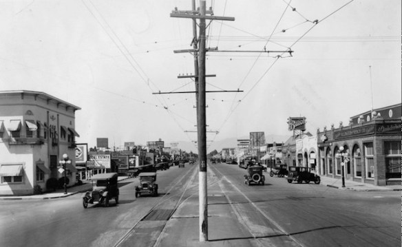 van nuys blvd 1926 courtesy ciclavalley.org